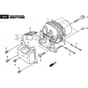 COMBI 53 SEQ H - 2021 - 2L0536538/ST1 - Stiga Rotary Mower Cylinder Head Diagram