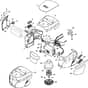 COMBI 55 S AE - 2018-2019 - 294556008/ST1 - Stiga Rotary Mower Battery Motor Assy Diagram