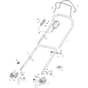 COMBI 748 SQ AE Kit - 2024 - 2L0487978/ST2 - Stiga Rotary Mower Handle Diagram