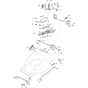 COMBI 748 V - 2022-2025 - 2L0487838/ST2 - Stiga Rotary Mower Deck and Height Adjusting Diagram