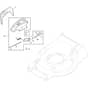 COMBI 955 VE - 2022-2025 - 294557548/ST1 - Stiga Rotary Mower Ejection Guard Diagram