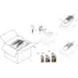 COMBI 955 VE - 2022-2025 - 294557548/ST1 - Stiga Rotary Mower Engine Cover Diagram