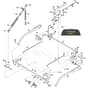 COMBI 95 - 2016-2021 - 2D6209511/S16 - Stiga Front Mower Deck Controls Diagram