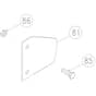 Billy Goat CR550HC - Compact Power Rake (2016) Slicing Blade Kit Diagram