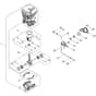 Cylinder, Piston, Crankshaft