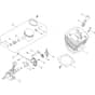 Cylinder, Piston, Crankshaft