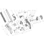 EGO CS1800E - Chainsaw (Jan 2022) Main Assy Diagram