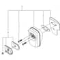 McCulloch CS340 - 966631401 - 2014-10 - Muffler Parts Diagram