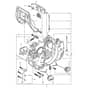 McCulloch CS380 - 967326301 - 2014-10 - Crankcase Parts Diagram