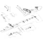 Cobra CS45E - Chainsaw Main Diagram