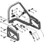 CS 36 - 2003 - 222614002/HS - Castel Garden Chainsaw Handle Diagram