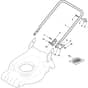 CS 430 - 2014-2020 - 295440663/11 - Castel Garden Rotary Mower Handle Lower Part Diagram