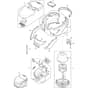 CS 430 S Li - 2019 - 295442063/19 - Castel Garden Rotary Mower Electric Motor Diagram