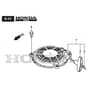 CS 484 W-H - 2019 - 295495033/19 - Castel Garden Rotary Mower Recoil Starter Diagram