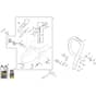 CS 545 (16") - 2022-2026 - 240421602/ST1 - Stiga Chainsaw Housing Diagram