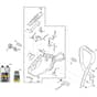 CS 750 - 2022-2023 - 240461502/ST1 - Stiga Chainsaw Housing Diagram