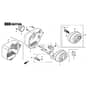 CSC 534-H - 2018-2019 - 295496833/15 - Castel Garden Rotary Mower Muffler Diagram