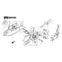 CSC 534-H - 2016 - 295541033/OX - Castel Garden Rotary Mower Control - GCV160A0 S4 LE SD Diagram