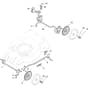 CSL 480 SV Li - 2019 - 295492063/19 - Castel Garden Rotary Mower Height Adjusting Diagram