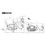 CSL 484 WSQ-H - 2015-2016 - 295496833/15 - Castel Garden Rotary Mower Recoil Starter Diagram