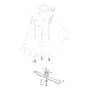 CSL 484 WSQ-H - 2019-2020 - 295496833/19 - Castel Garden Rotary Mower Blade Diagram