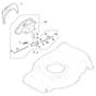 CSL 484 WSQ-H - 2019-2020 - 295496833/19 - Castel Garden Rotary Mower Ejection Guard Diagram