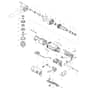 Makita DA3011F - Angle Drill 10mm - Power Tool Diagram