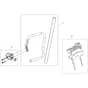 Belle DC 300E+ - Handle Assembly