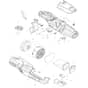 Makita DCL282F - Cordless Cleaner - Power Tool Diagram