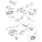 Makita DCS230T - Chainsaw - Recoil Starter Diagram