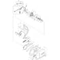 Makita DCS4630 - Chainsaw - Chain Brake Diagram