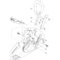 Makita DCS5030 - Petrol Chainsaw - Power Tool 01 Diagram
