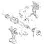 Makita DDF448 - Cordless Driver Drill - Power Tool Diagram