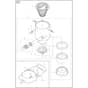 Husqvarna DE 130 H - 970519501 - Tank