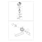 DEB 518 - Oleo-Mac Bush Hog Mower Transmission Diagram