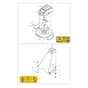 DEB 528 - Oleo-Mac Bush Hog Mower Cover Diagram