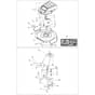 DEB 529 - Oleo-Mac Bush Hog Mower Cover Diagram