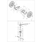 DEB 529 - Oleo-Mac Bush Hog Mower Wheel Diagram