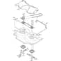 DECK VILLA 95 COMBI EL - 2010-2012 - 13-2965-14 - Stiga Front Mower Transmission Diagram