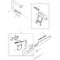 Makita DES400 - Chain Saw - Power Tool 04 Diagram