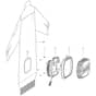 Makita DFJ300 - Cordless Fan Jacket - Power Tool Diagram