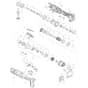 Makita DFL125F - Cordless Angle Screwdriver - Power Tool Diagram