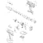 Makita DFT060T - Cordless Screwdriver - Power Tool Diagram