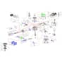 Cobra DG450V E/S - Electric Start Engine Euro V Main Diagram