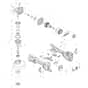 Makita DGA518 - 125mm Cordless Angle Grinder - Power Tool Diagram