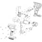 Makita DHG180 - Heat Gun - Power Tool Diagram