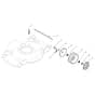 DI 474-B - 2012-2013 - 292470023/12 - Castel Garden Rotary Mower Wheels and Hub Caps Diagram