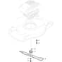 DINO 47 - 2009-2013 - 292470144/ST9 - Stiga Rotary Mower Blade Diagram