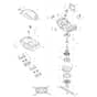 Makita DLM532 - 530mm Cordless Lawn Mower - Power Tool 02 Diagram