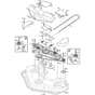 DOD RM135B - 2010 - 13-7813-12 - Stiga Front Mower Deck Transmission Diagram